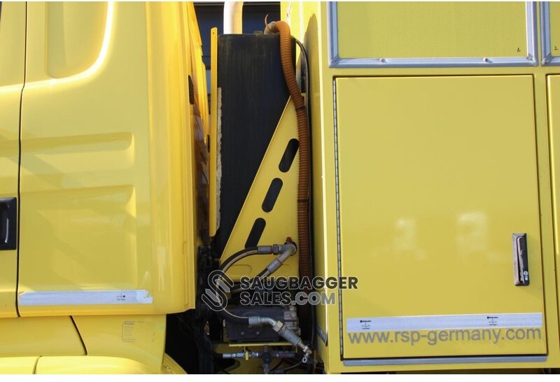 Caminhão limpa fossa Scania R580 V8 RSP 3 Turbine Saugbagger: foto 14