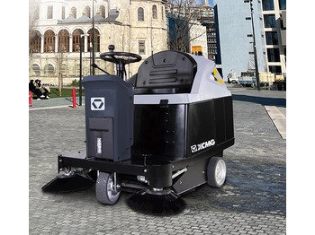 XCMG Official XGHD100 Ride on Sweeper and Scrubber Floor Sweeper Machine - Varredora industrial: foto 2