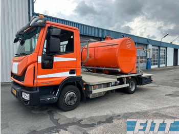 Iveco 80 EL 160 ROM Toiletten service unit zuig/spoel opbouw - Caminhão limpa fossa: foto 1