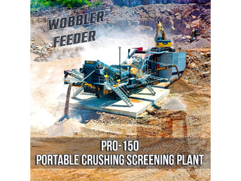 FABO PRO-150 MOBILE CRUSHER | WOBBLER FEEDER - Britadeira móvel: foto 1