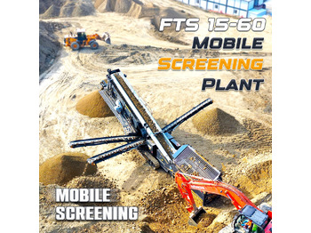 FABO FTS 15-60 Mobile Screening Plant | Tracked Screening Plant | Ready in Stock - Britadeira móvel: foto 1