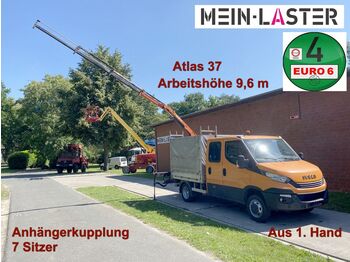 Iveco Daily 50C18 Doka Atlas 37 7m-350 kg AHK - Carrinha de lona: foto 1
