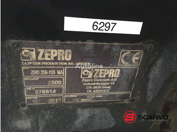 Zepro ZHD 250-155 MA2500 kg - Rampa hidráulica: foto 1