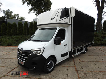 Renault MASTER PRITSCHE PLANE 9 PALETTEN AUFZUG - Carrinha de lona: foto 1