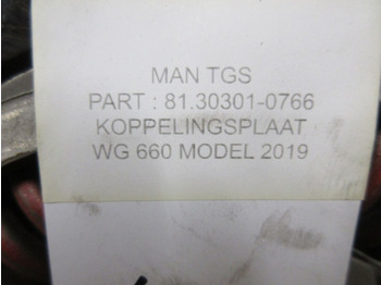 MAN TGS 81.30301-0766 KOPPELINGSPLAAT EURO 6 - Embreagem e peças: foto 3