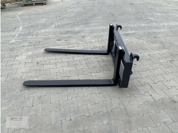 Vemac Palettengabel 2000kg 2to Euro Ballenspiess Traktor Frontlader NEU - Garfos: foto 2