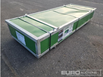  Unused 6m x 6m PVC Container Shelter in White - Casa contentor: foto 1