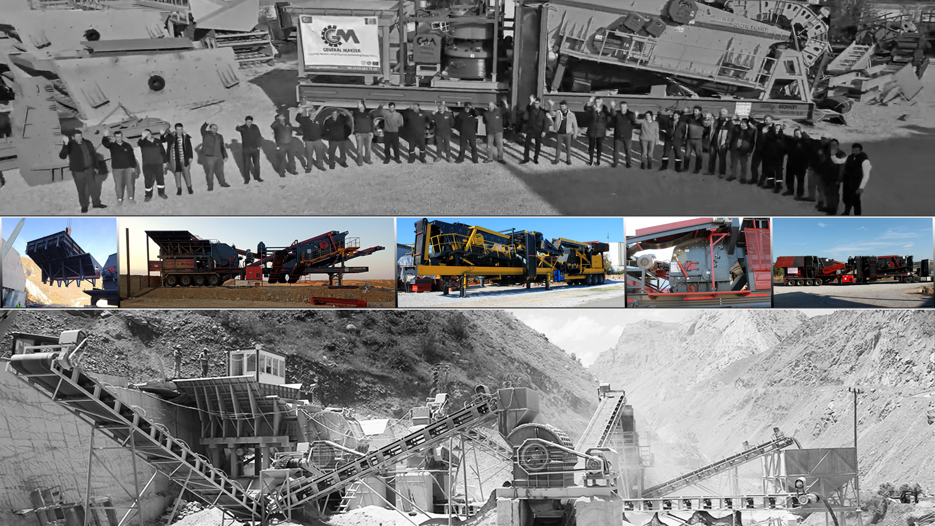 GENERAL MAKINA Stone Crushing Screening and Concrete Batching Plants - Máquinas de construção - 3-eixo undefined: foto 1