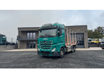 Camião de transporte de madeira MERCEDES-BENZ Actros 2645