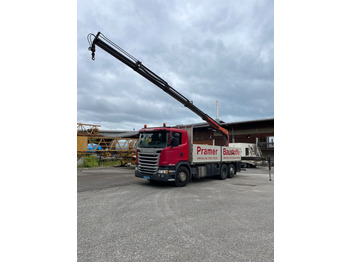 Camião de caixa aberta/ Plataforma SCANIA G 410