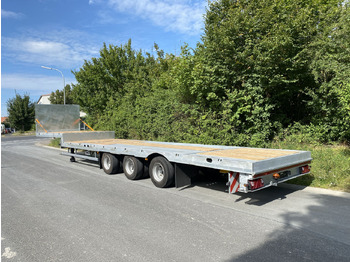 Semi-reboque baixa para transporte de máquinas pesadas novo Möslein ST 3-Plato 9,4  3 Achs Satteltieflader Plato 45 t GGfür Fertigteile, Baumaschinen oder Container: foto 2