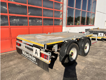 Reboque plataforma/ Caixa aberta Möslein TMD 2 Schwebheim  Tandem- Muldenanhänger, wenig Benutzt: foto 4
