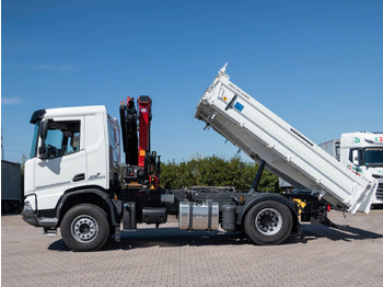 Camião grua, Camião basculante novo DAF FA XDC 370 Krankipper DAF XDC 370 FA Meiller Krankipper HMF: foto 3