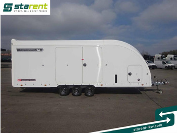 Reboque transporte de veículos novo Brian James Trailers Race Transporter 7, Seilwinde, elektrische Klappe: foto 4