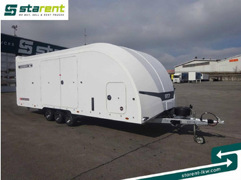 Reboque transporte de veículos novo Brian James Trailers Race Transporter 7, Seilwinde, elektrische Klappe: foto 3