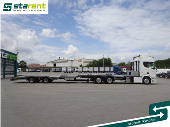 Camião transporte de veículos Scania R770 V8 Fahrzeugtransporter + Ziegler Anhänger: foto 4