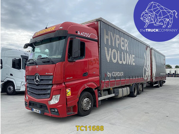 Camião de lona MERCEDES-BENZ Actros 2648