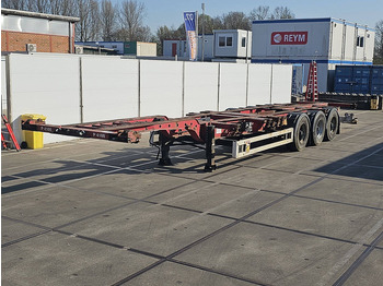 Semi-reboque transportador de contêineres/ Caixa móvel KRONE