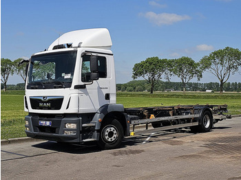 Camião transportador de contêineres/ Caixa móvel MAN 12.250 TGM LL AIRCO TAILLIFT: foto 2