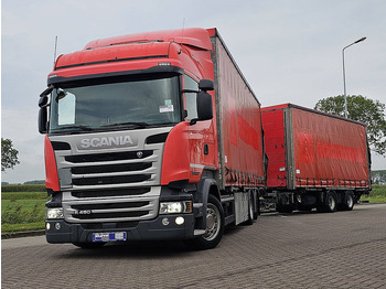 Camião de lona SCANIA R 450