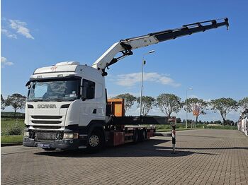 Camião de caixa aberta/ Plataforma SCANIA R 450