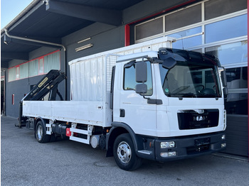 Camião de caixa aberta/ Plataforma MAN TGL 12.250