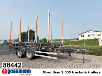 Reboque transporte de madeira