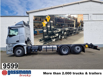 Camião polibenne MERCEDES-BENZ Actros 2553