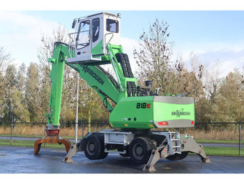 Escavadeira de rodas Sennebogen 818 E K9 ULM | SORTING GRAB | GOOD TIRES: foto 3 Escavadeira de rodas Sennebogen 818 E K9 ULM | SORTING GRAB | GOOD TIRES: foto 3