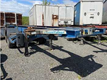 Semi-reboque transportador de contêineres/ Caixa móvel ASCA