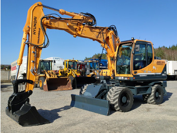 Escavadeira de rodas HYUNDAI