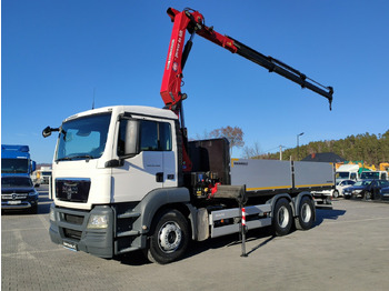 Camião de caixa aberta/ Plataforma MAN TGS 26.360