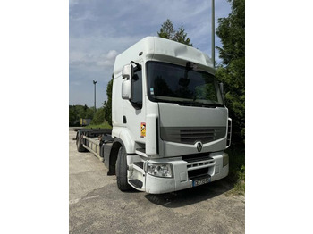 Camião transportador de contêineres/ Caixa móvel RENAULT Premium 430