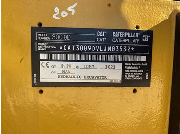 Mini escavadeira Cat 300.9 D: foto 5