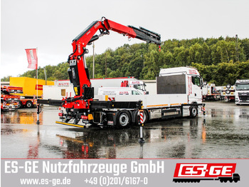 Camião de caixa aberta/ Plataforma, Camião grua MAN TGX 26.480 6x2-4 LL CH mit Fassi F545RA.2.26: foto 4