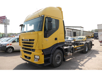 Camião transportador de contêineres/ Caixa móvel IVECO STRALIS AS 260 S42 Y/FS-CM ECO AHK Lenkachse Lif: foto 2