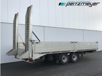 Reboque baixa KRUKENMEIER Tandem-Tieflader 10,8 t. mit Rampen Zugöse 40 + 50 mm: foto 1