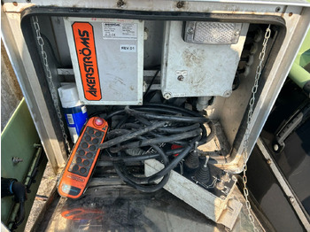 Semi-reboque transportador de contêineres/ Caixa móvel Hammar 195 HC / 20 ft, 2 x 20 ft 40 ft HC, power pack Diesel, Wireless controller 2 x, telescopic chassis: foto 5