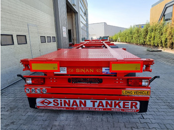 Semi-reboque transportador de contêineres/ Caixa móvel SINAN