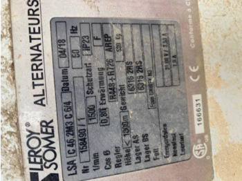 Peça de reposição Biogas Motor, Liebherr: foto 5