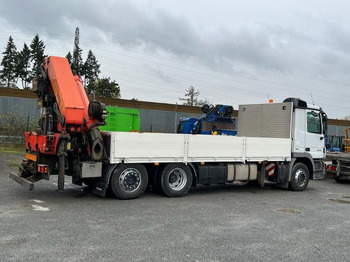 Camião grua, Camião de caixa aberta/ Plataforma Mercedes-Benz Actros 2546 L 6x2  Pritsche Heckkran Palfinger P: foto 5