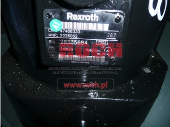 Motor hidráulico por Máquina de construção REXROTH 47488333 2226062: foto 2