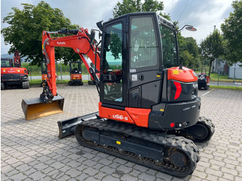 Mini escavadeira Kubota U56-5, BJ 22, 550 BH, Klima, Powertilt HS03, GL: foto 2