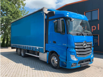 Camião de lona Mercedes-Benz ACTROS 2542 6x2 Euro 6 Jumbo Pritsche *Stapler: foto 1