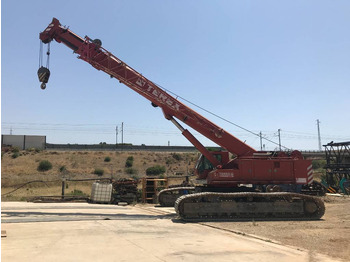 Guindaste sobre esteiras TEREX