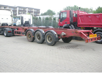 Semi-reboque transportador de contêineres/ Caixa móvel