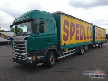 Camião de lona SCANIA R 450