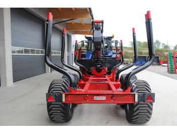 Reboque florestal novo Farmi FT 12 2WD - CR89 - 9,0m Kran - Radantrieb BB250: foto 5