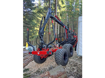 Reboque florestal novo Farmi FT11-CR67-14 to.Rückewagen-NEU: foto 2
