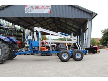 Reboque florestal novo Scandic ST8S-72SC-10,5 to. Rückewagen: foto 1